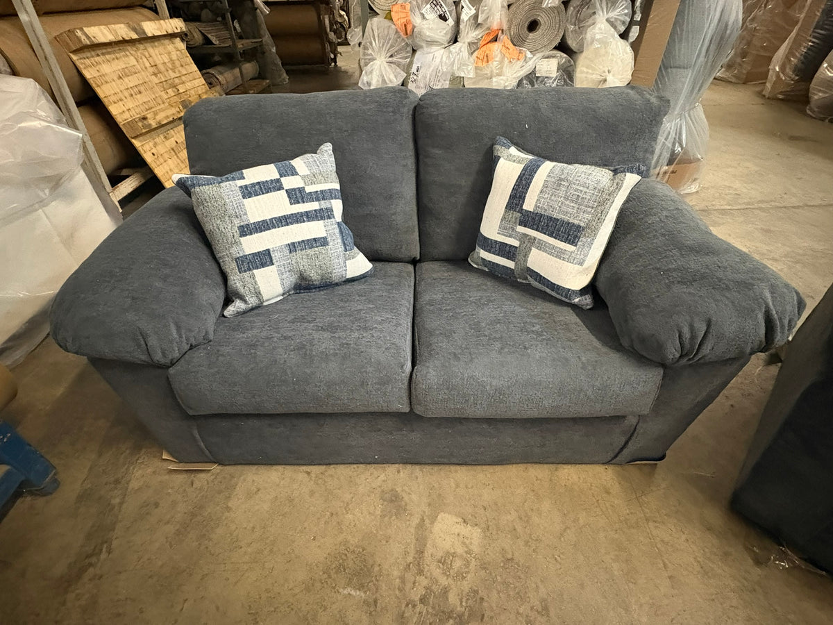 3600 Charcoal Gray Sofa and Loveseat