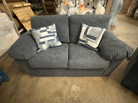 3600 Charcoal Gray Sofa and Loveseat