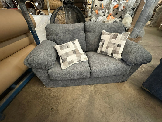 3600 Graphite Gray Sofa and Loveseat